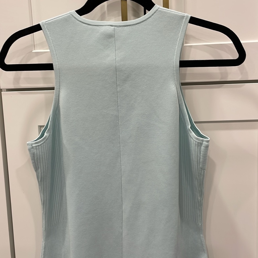 2023 Lululemon Athletica Tight-Fit Knit Bodysuit in Powder Blue Size Lar… - Picture 7 of 13